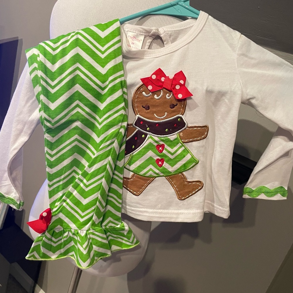 Gingerbread Christmas outfit